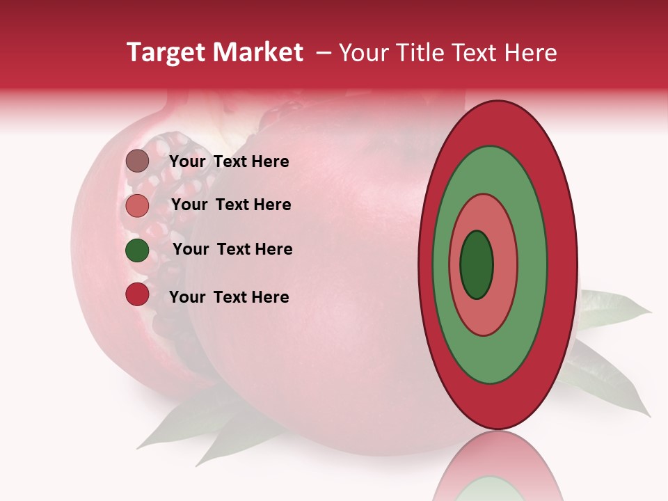 Tasting Diet Cross PowerPoint Template