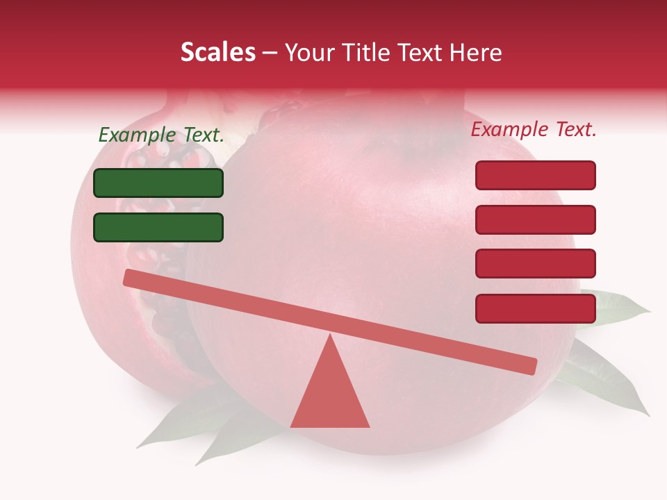 Tasting Diet Cross PowerPoint Template