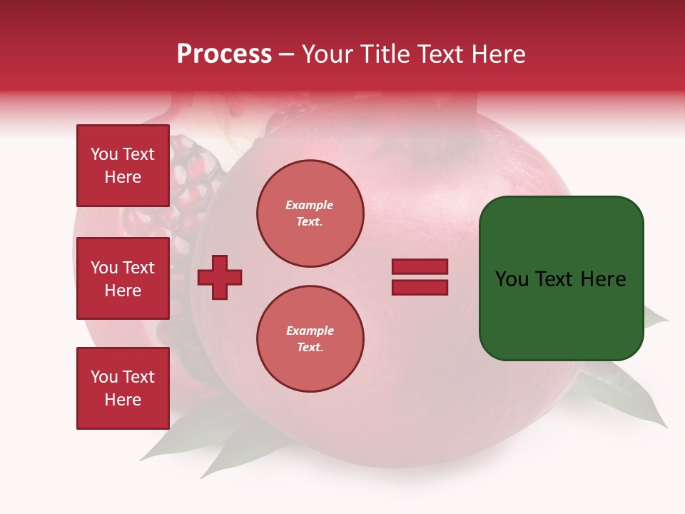Tasting Diet Cross PowerPoint Template