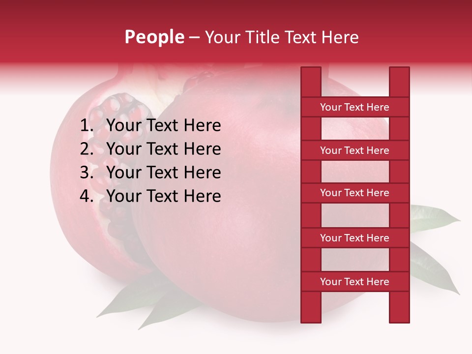 Tasting Diet Cross PowerPoint Template