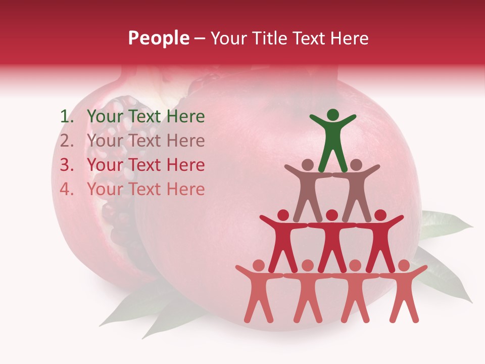 Tasting Diet Cross PowerPoint Template