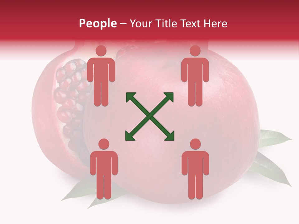 Tasting Diet Cross PowerPoint Template