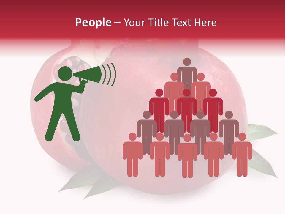 Tasting Diet Cross PowerPoint Template