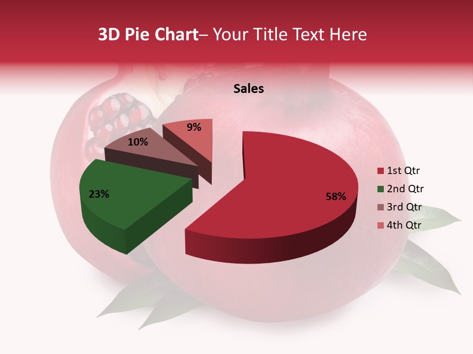Tasting Diet Cross PowerPoint Template