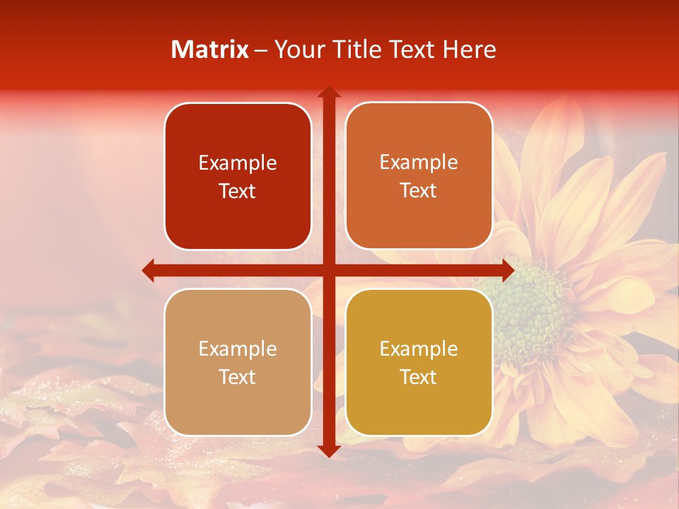 Bouquet Colorful Holiday PowerPoint Template