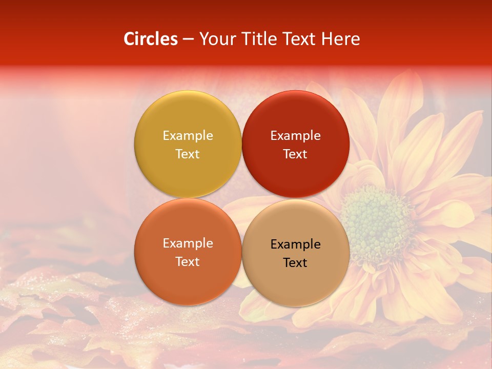 Bouquet Colorful Holiday PowerPoint Template