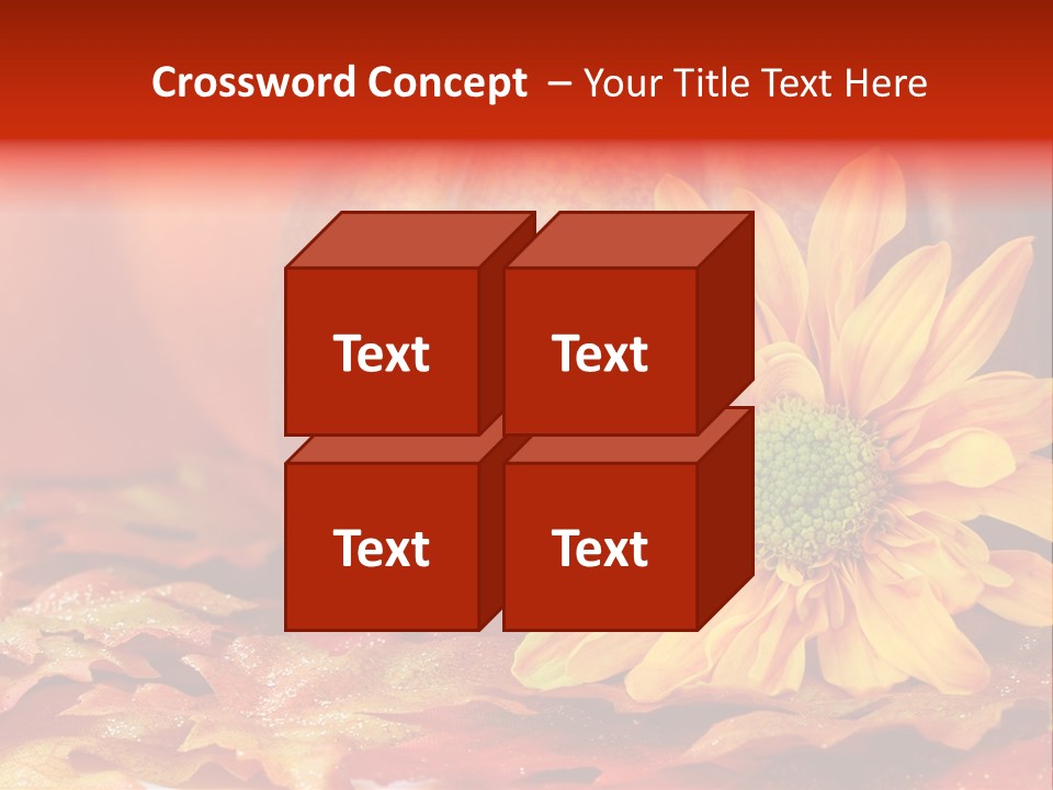 Bouquet Colorful Holiday PowerPoint Template