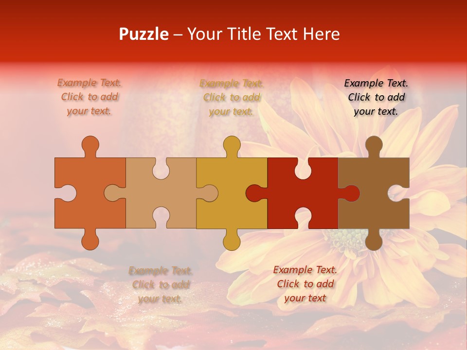 Bouquet Colorful Holiday PowerPoint Template