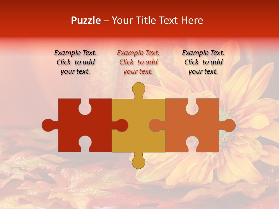 Bouquet Colorful Holiday PowerPoint Template