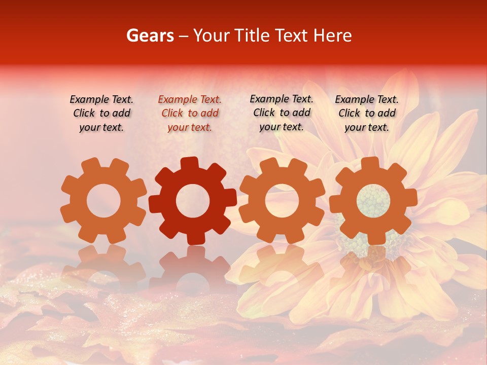 Bouquet Colorful Holiday PowerPoint Template