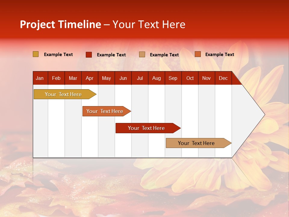 Bouquet Colorful Holiday PowerPoint Template