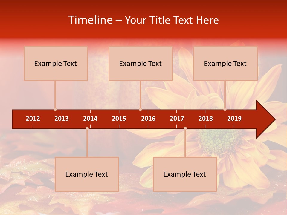 Bouquet Colorful Holiday PowerPoint Template