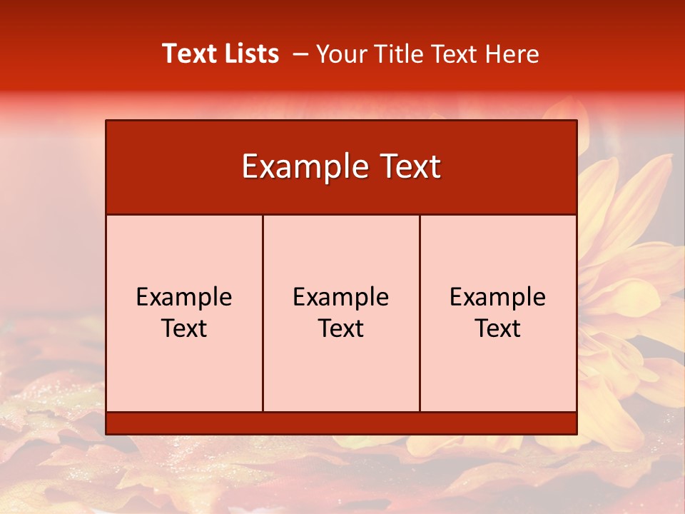 Bouquet Colorful Holiday PowerPoint Template