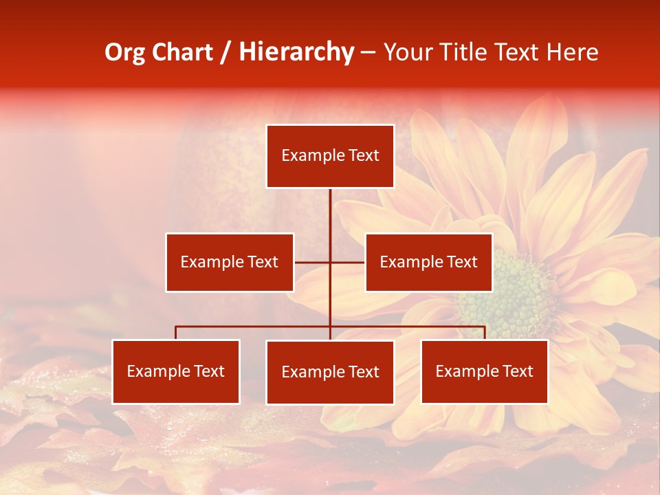 Bouquet Colorful Holiday PowerPoint Template