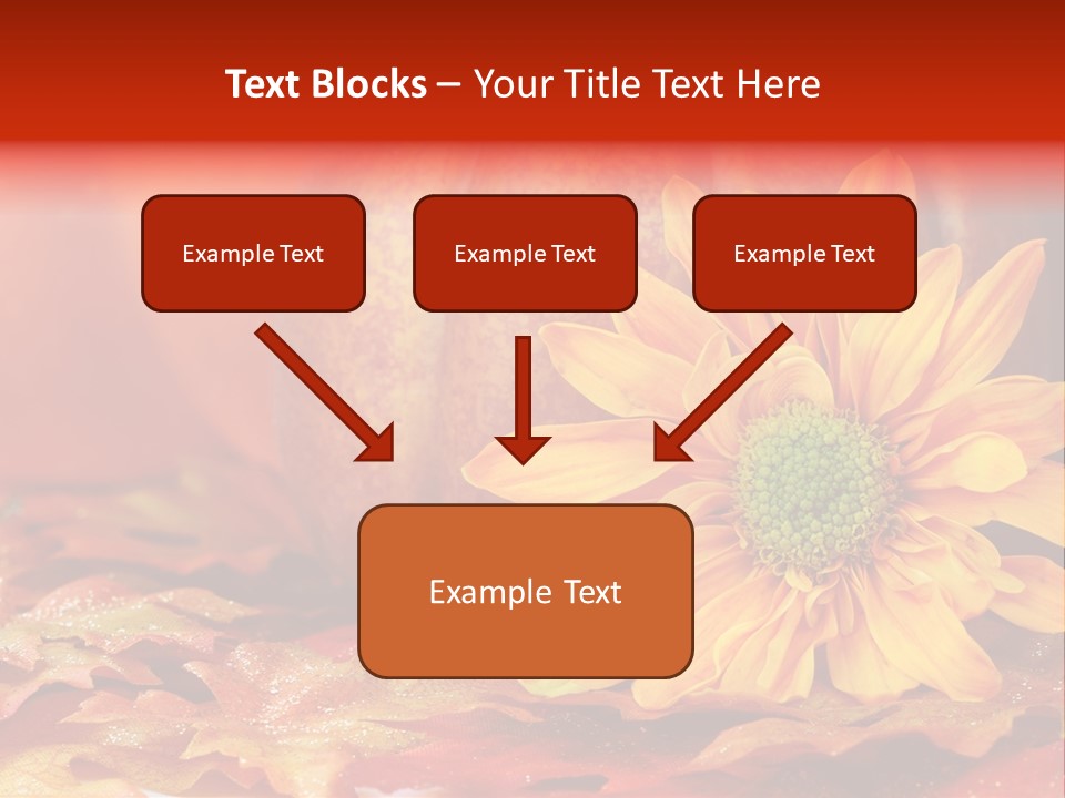 Bouquet Colorful Holiday PowerPoint Template