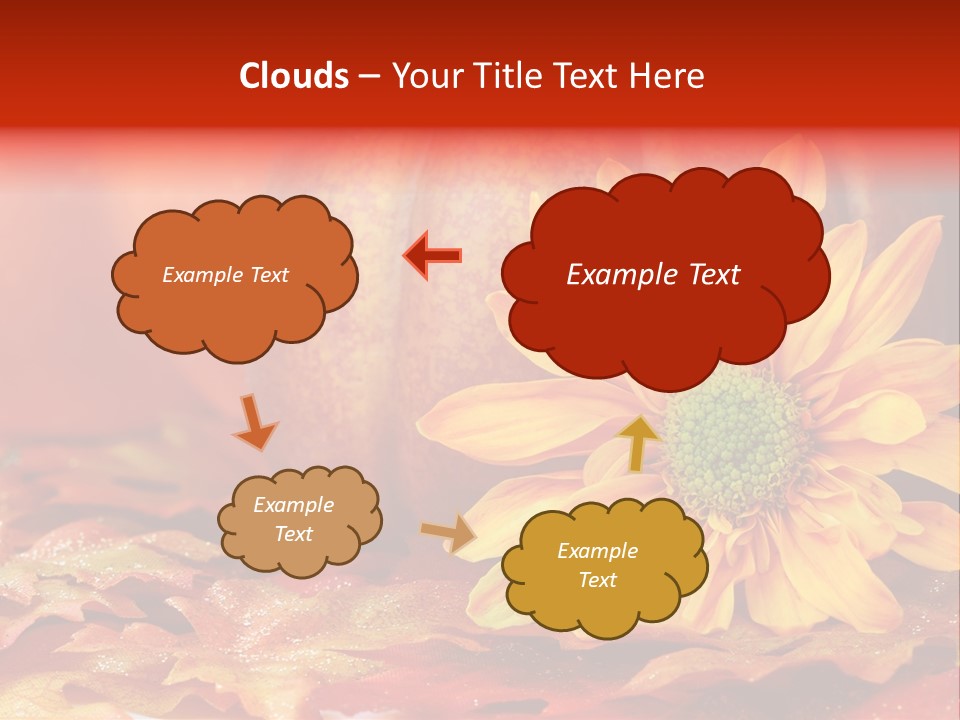 Bouquet Colorful Holiday PowerPoint Template