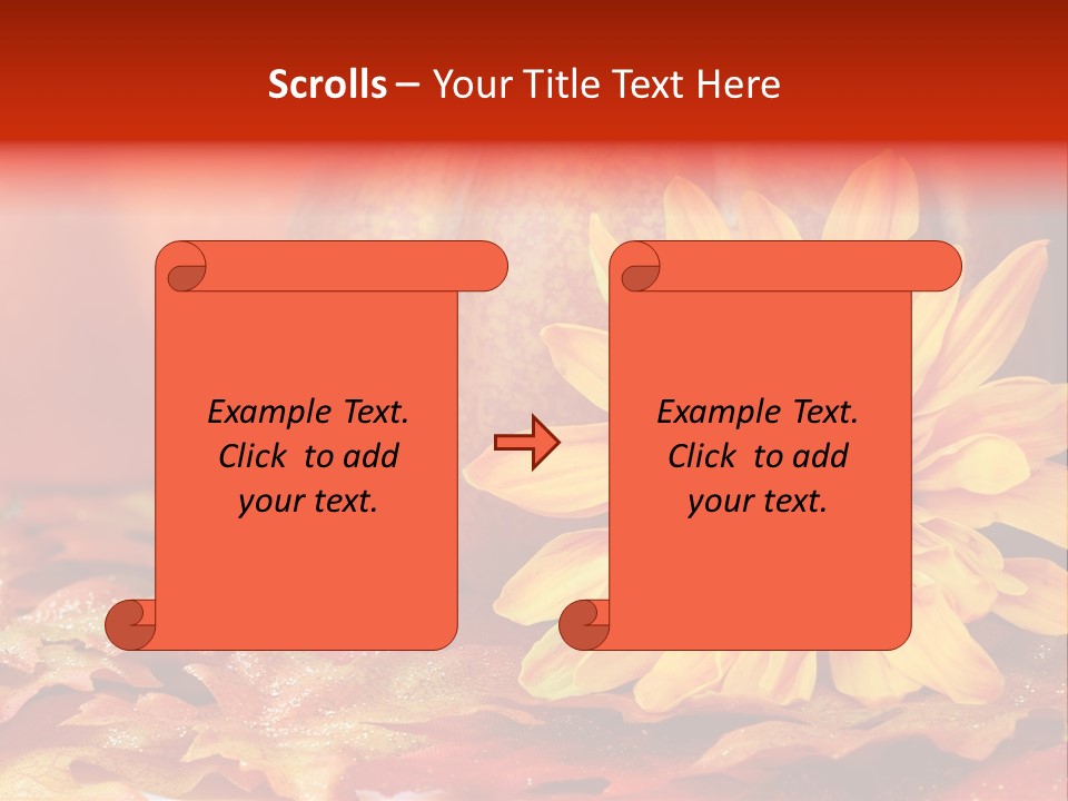 Bouquet Colorful Holiday PowerPoint Template