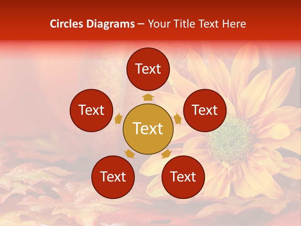 Bouquet Colorful Holiday PowerPoint Template