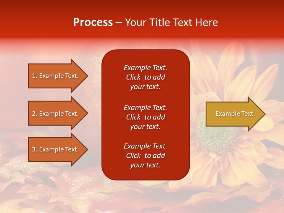 Bouquet Colorful Holiday PowerPoint Template