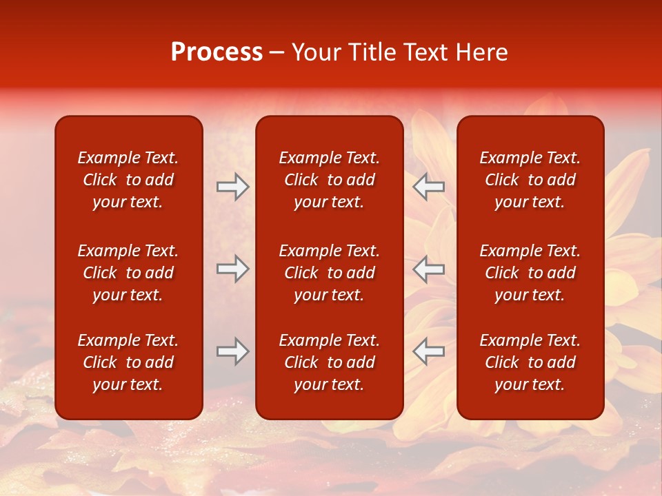 Bouquet Colorful Holiday PowerPoint Template