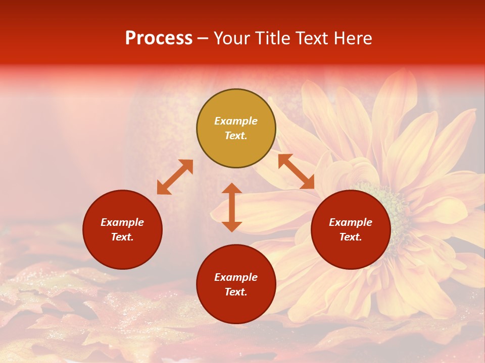 Bouquet Colorful Holiday PowerPoint Template