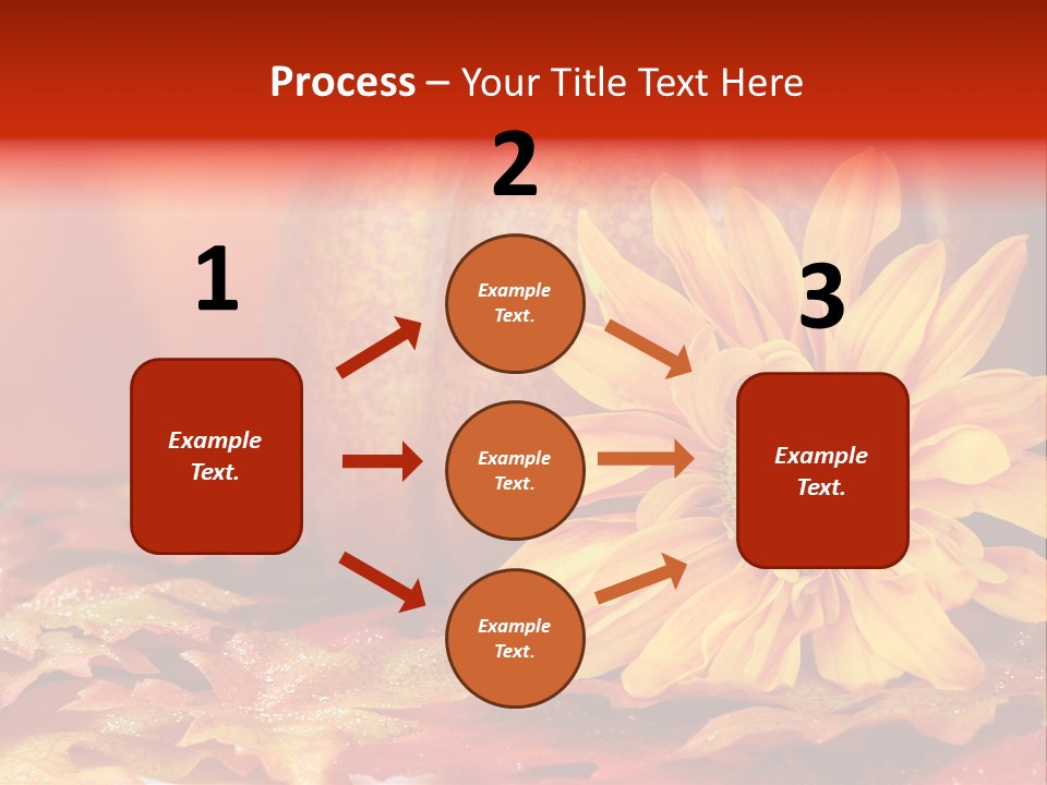 Bouquet Colorful Holiday PowerPoint Template