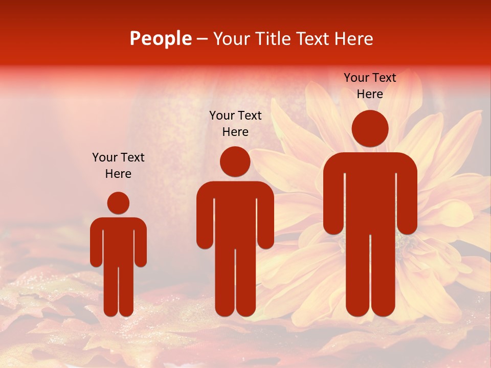 Bouquet Colorful Holiday PowerPoint Template