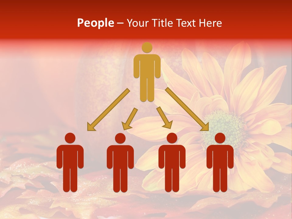 Bouquet Colorful Holiday PowerPoint Template