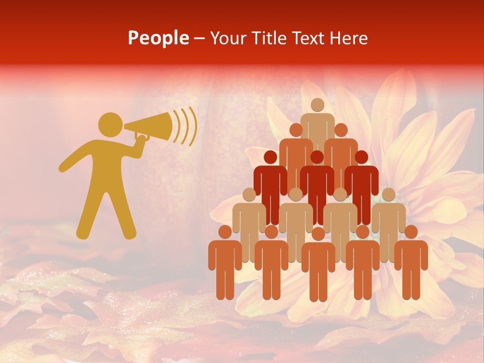 Bouquet Colorful Holiday PowerPoint Template