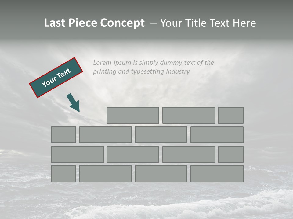 Cloud Mid Air Day PowerPoint Template