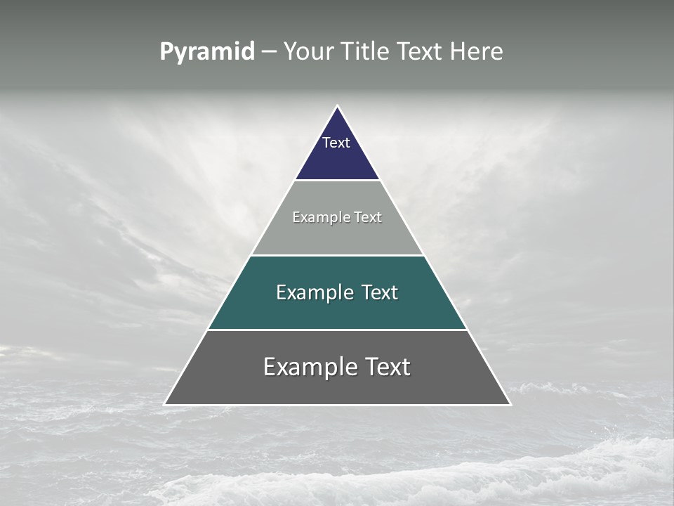 Cloud Mid Air Day PowerPoint Template