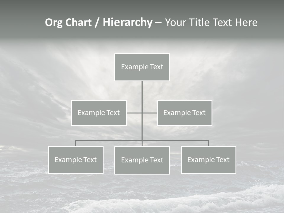 Cloud Mid Air Day PowerPoint Template