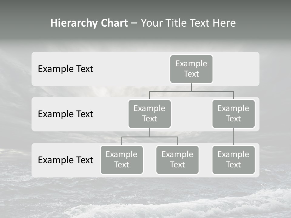 Cloud Mid Air Day PowerPoint Template