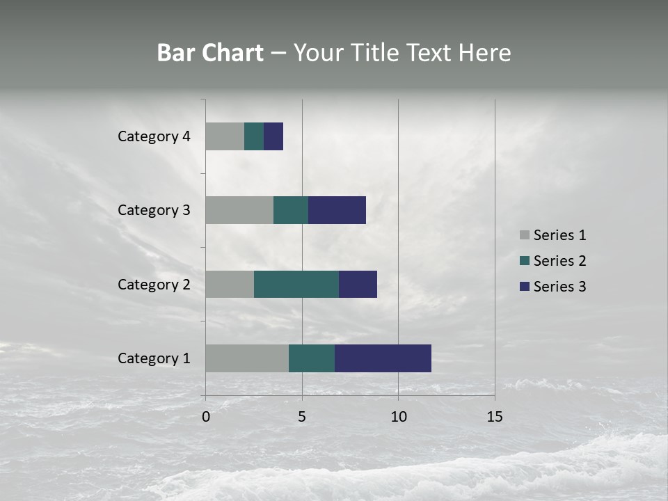Cloud Mid Air Day PowerPoint Template