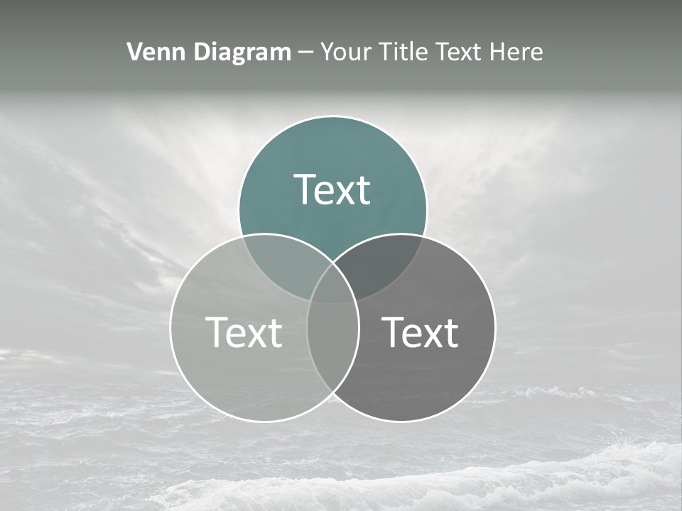 Cloud Mid Air Day PowerPoint Template