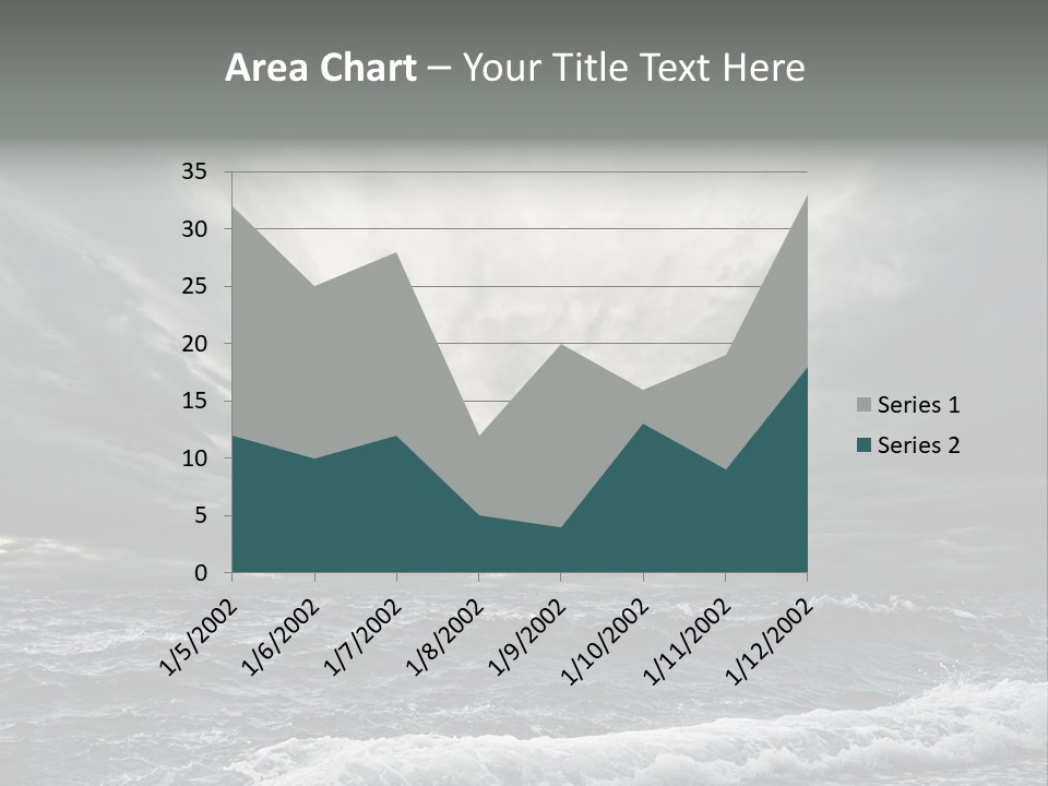 Cloud Mid Air Day PowerPoint Template