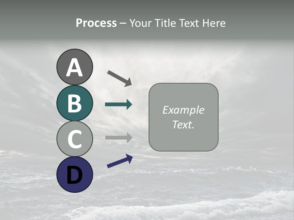 Cloud Mid Air Day PowerPoint Template