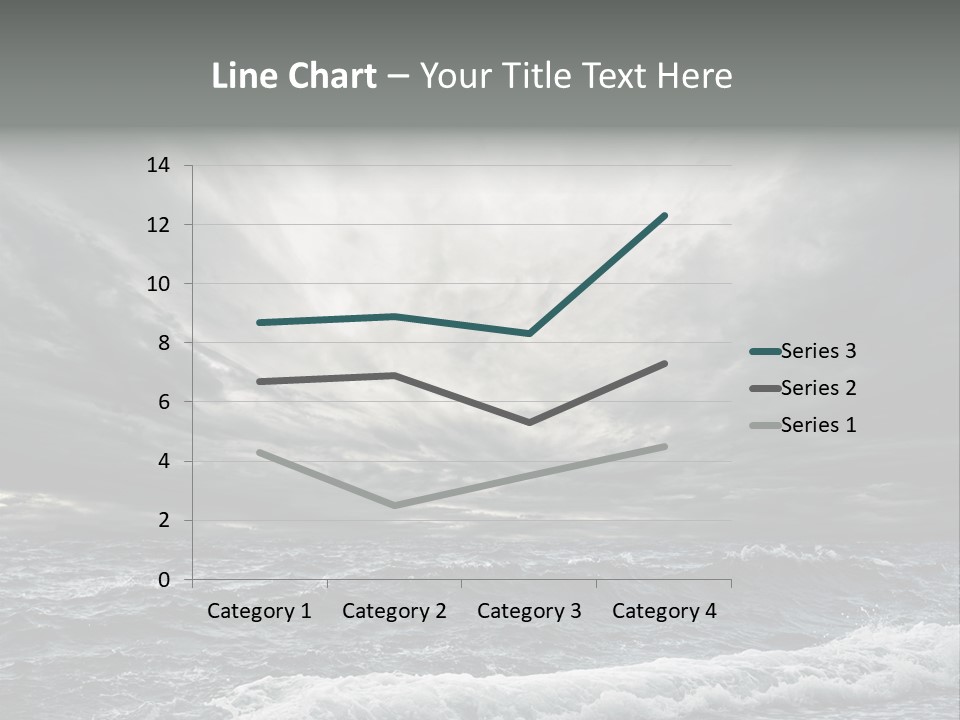 Cloud Mid Air Day PowerPoint Template