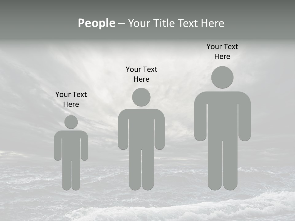 Cloud Mid Air Day PowerPoint Template