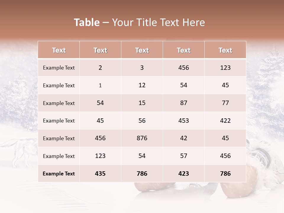 Female Attractive Wild PowerPoint Template