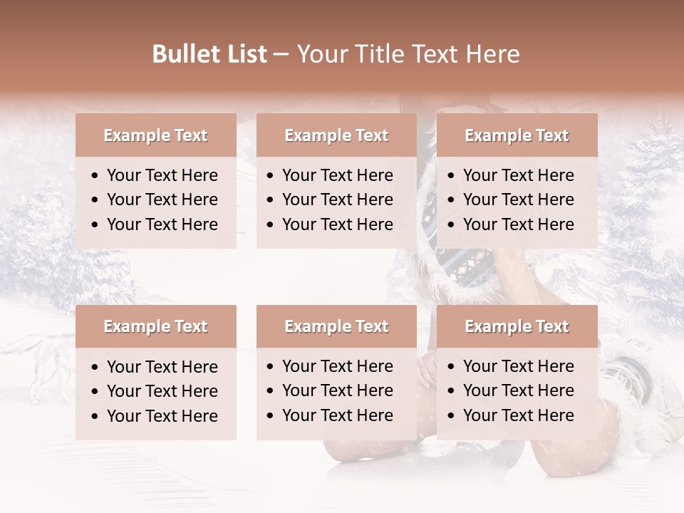 Female Attractive Wild PowerPoint Template