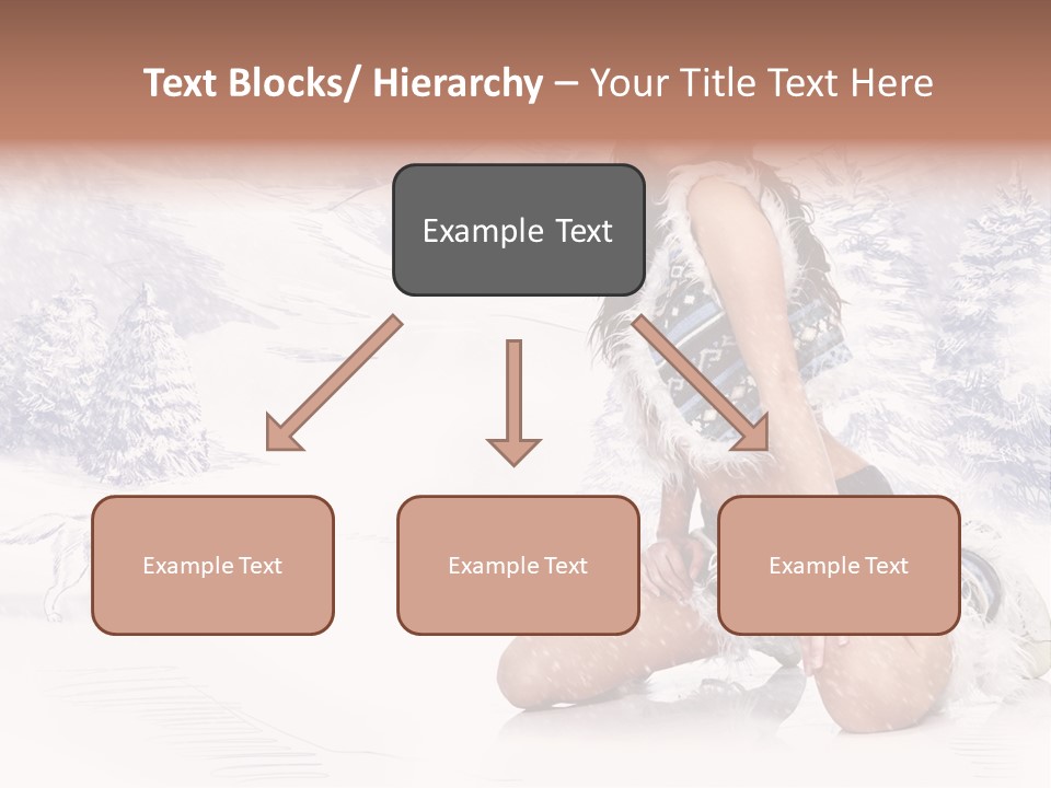 Female Attractive Wild PowerPoint Template