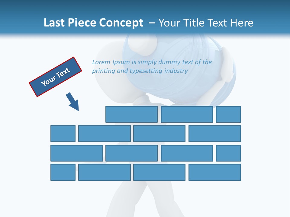 Job Body Hold PowerPoint Template