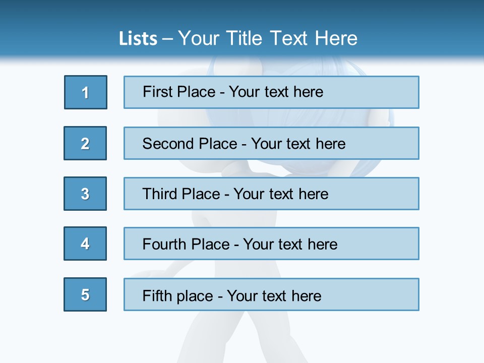 Job Body Hold PowerPoint Template