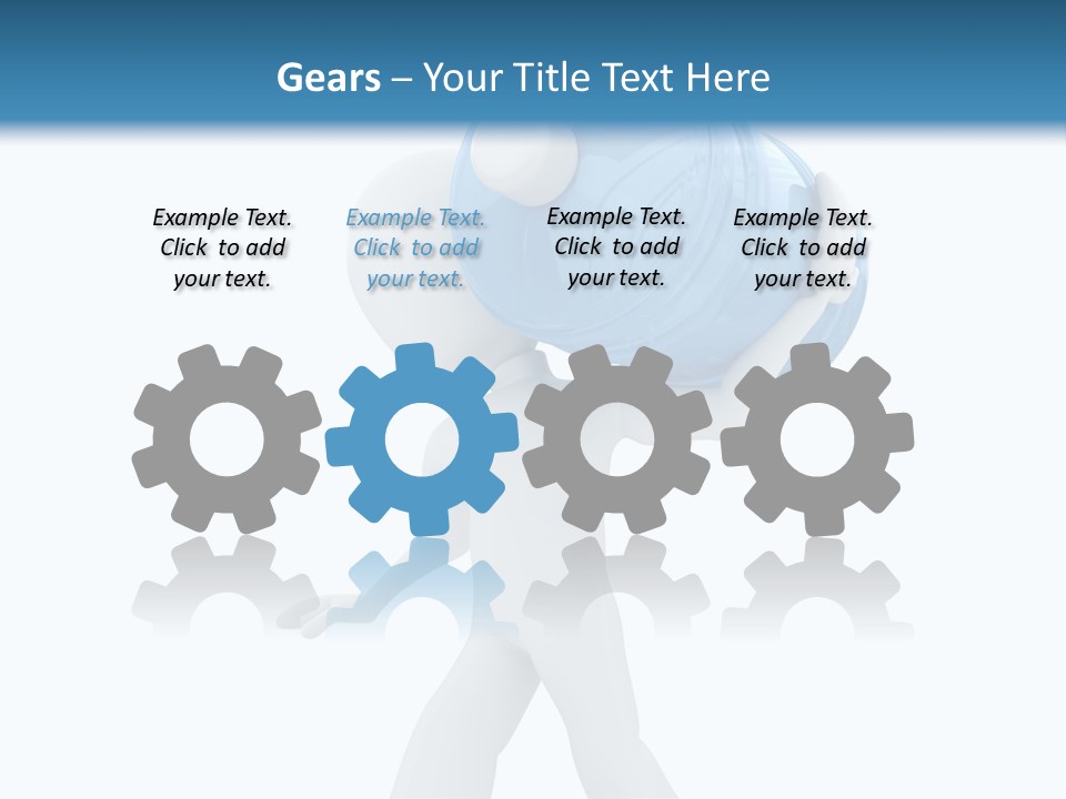 Job Body Hold PowerPoint Template