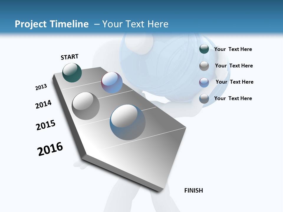 Job Body Hold PowerPoint Template