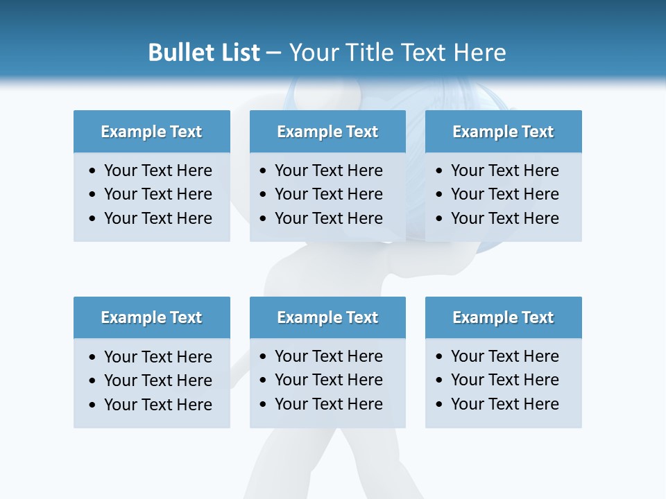 Job Body Hold PowerPoint Template