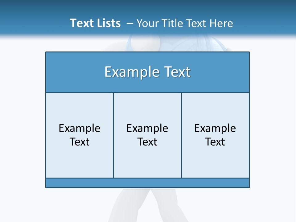 Job Body Hold PowerPoint Template