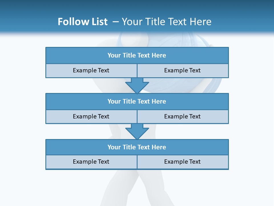 Job Body Hold PowerPoint Template