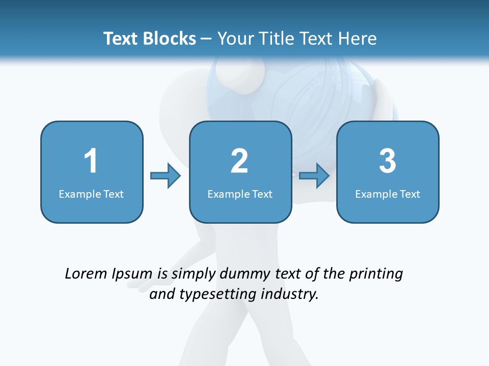 Job Body Hold PowerPoint Template